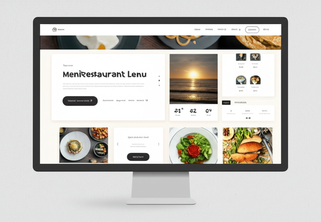 Restaurang webbdesign
